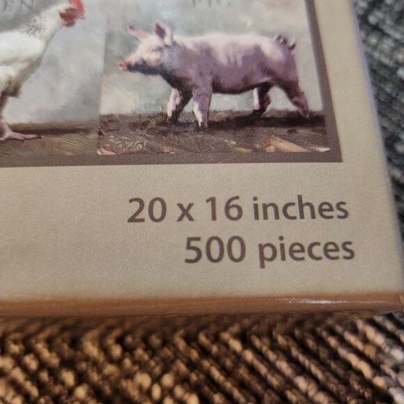 On The Farm 500 pc Jigsaw Puzzle - Picture 4 of 5